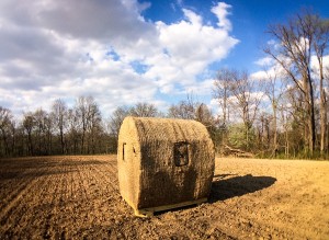 Redneck Hay Bale Blind